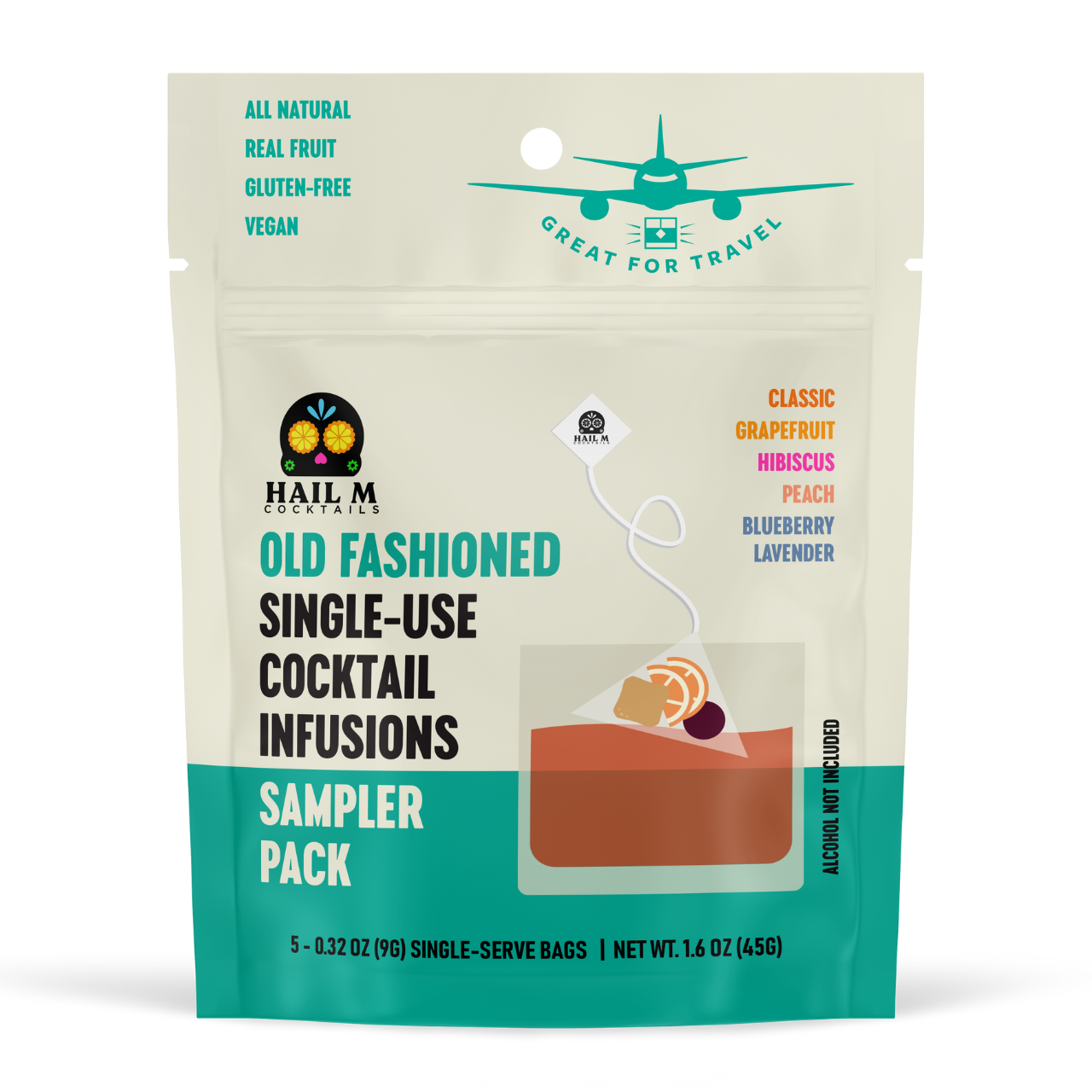 Old Fashioned – Travel Cocktail Infusion - Flavor Sampler