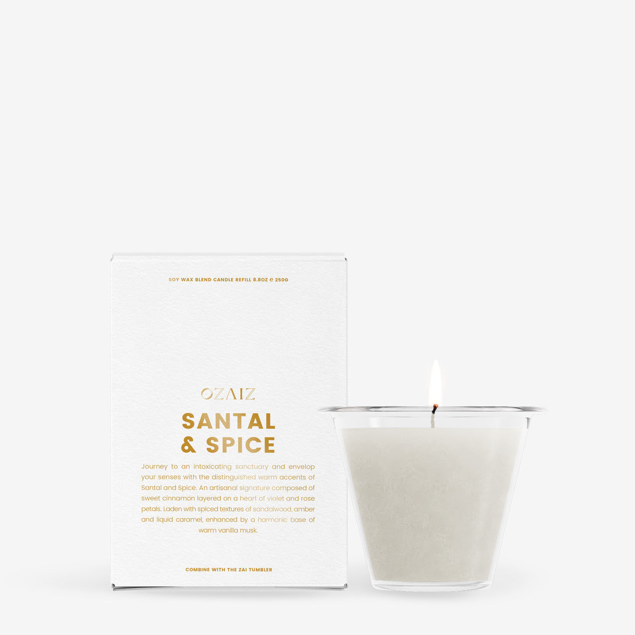 ZAI Candle -Santal & Spice